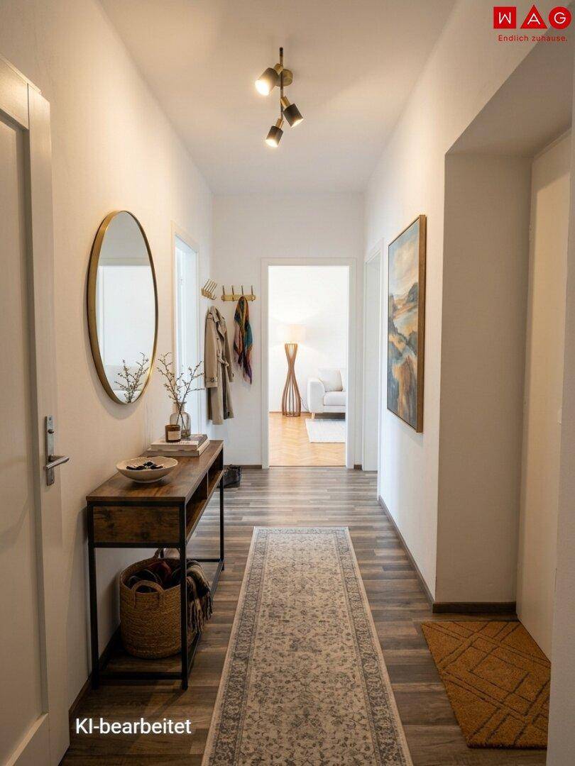 Naturnahe 3-Raum Wohnung mit Balkon! Wohn(t)raum in ländlicher Wohlfühlumgebung, mitten in der wunderbaren Pyhrn-Priel Bergwelt! frisch saniert! KEINE Befristung! - Widok 4