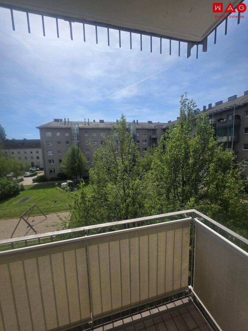 Balkon mit Aussicht