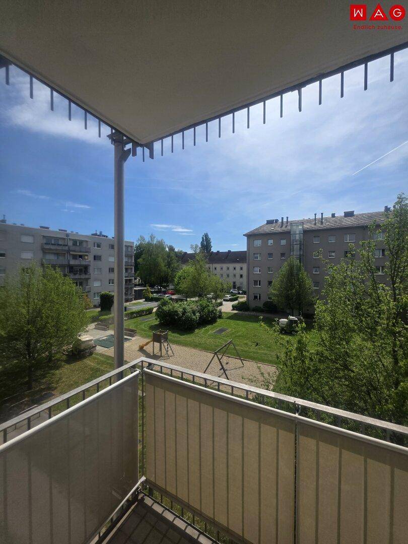 Balkon mit Aussicht