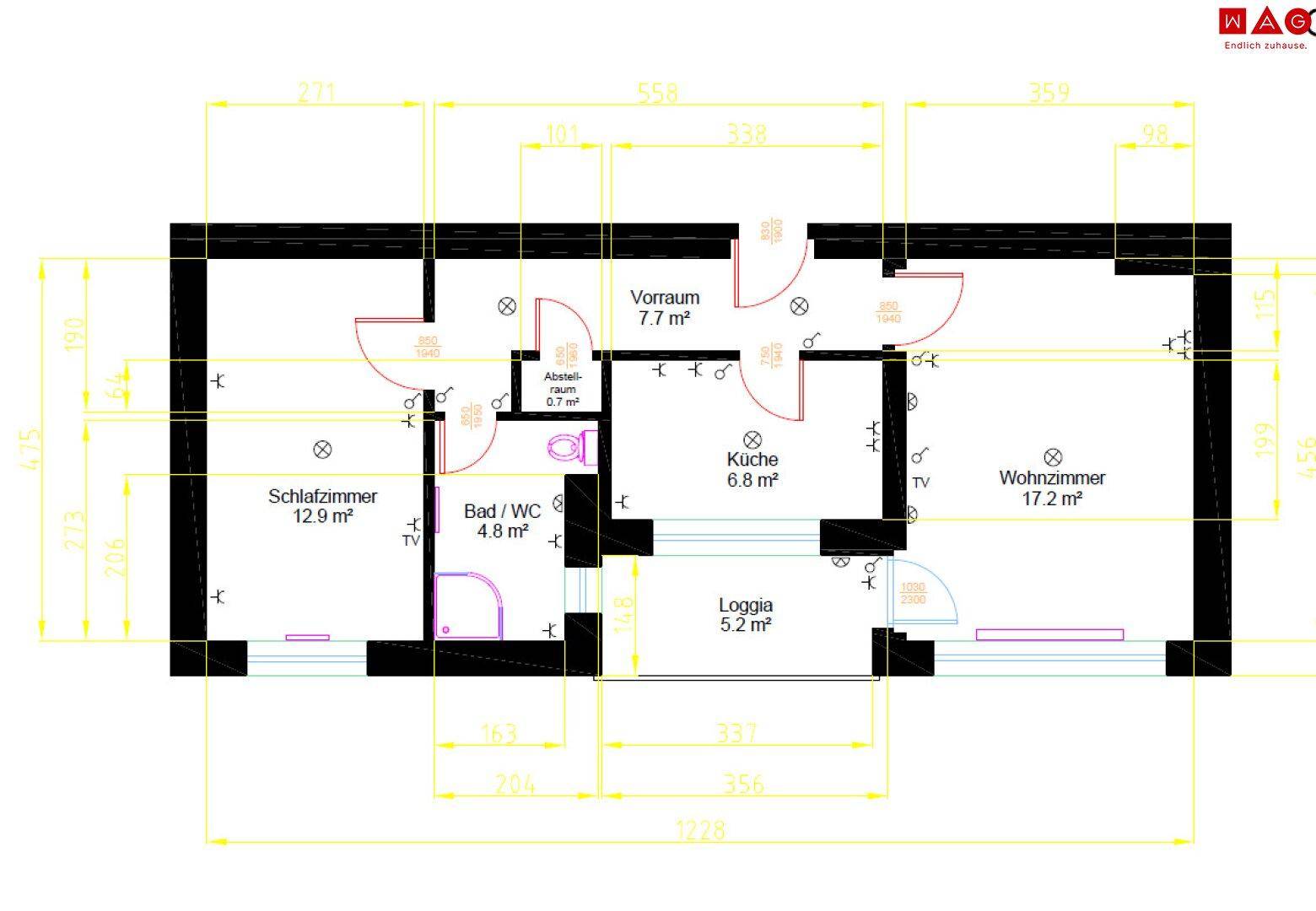 Wohnungsplan