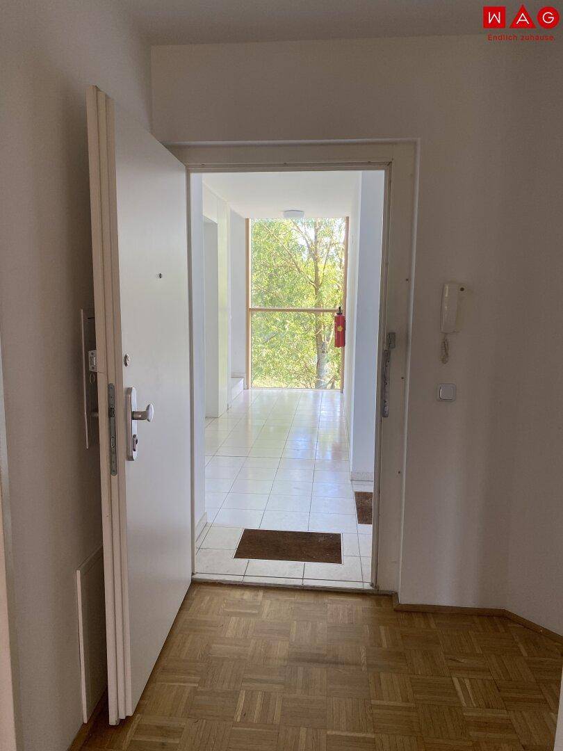 Blick ins Stiegenhaus