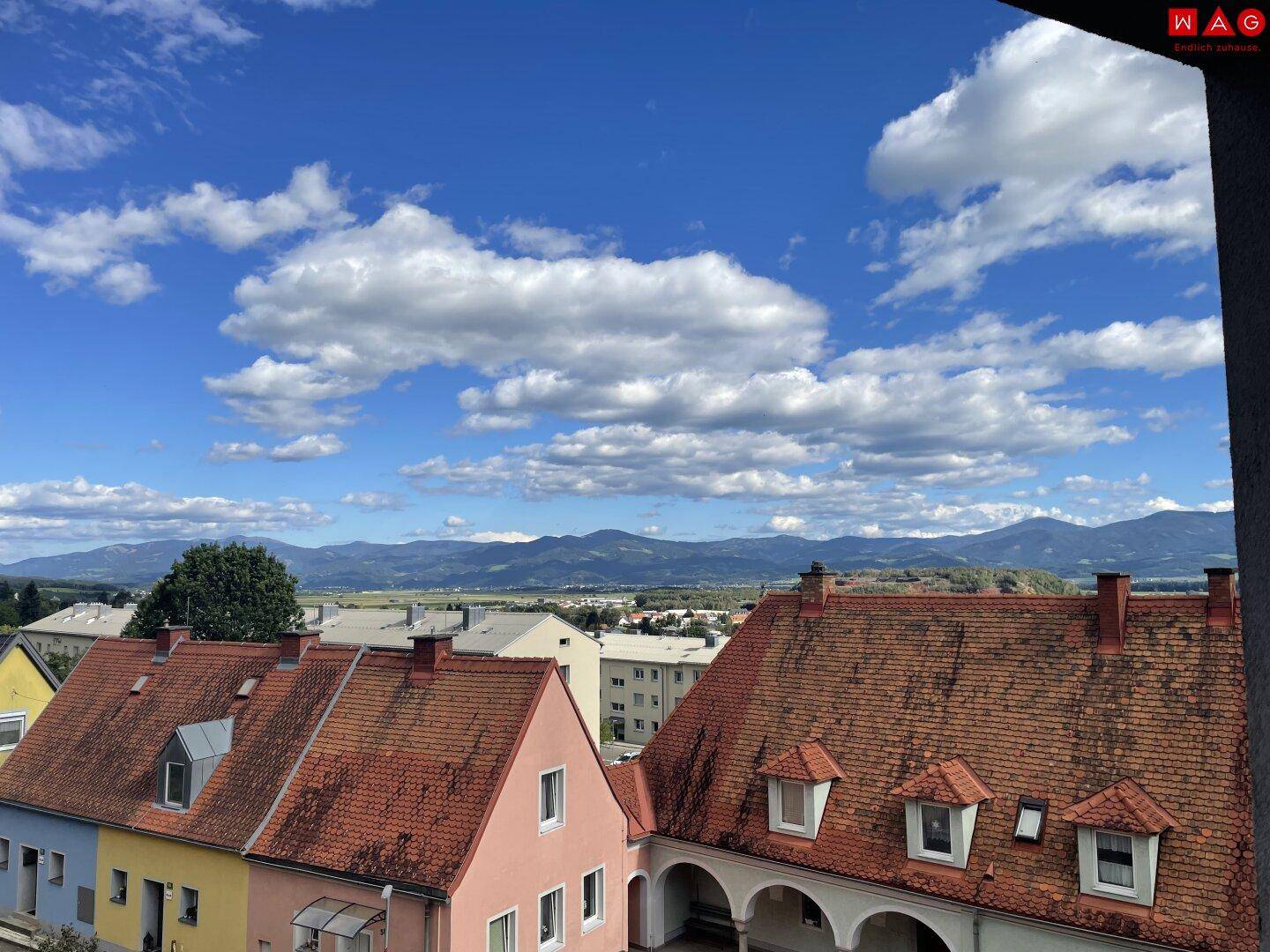 Ausblick Wohnzimmer