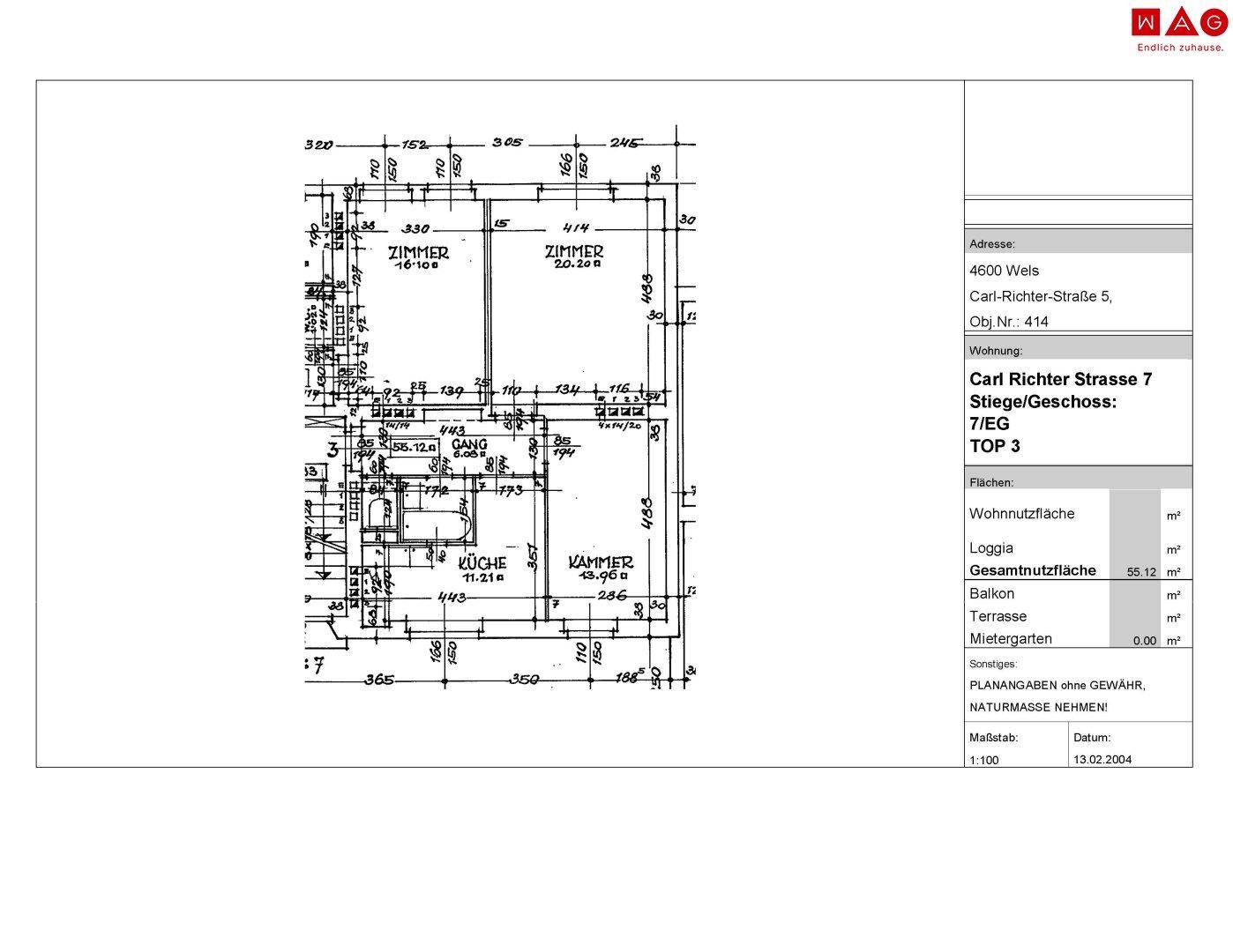Wohnungsplan