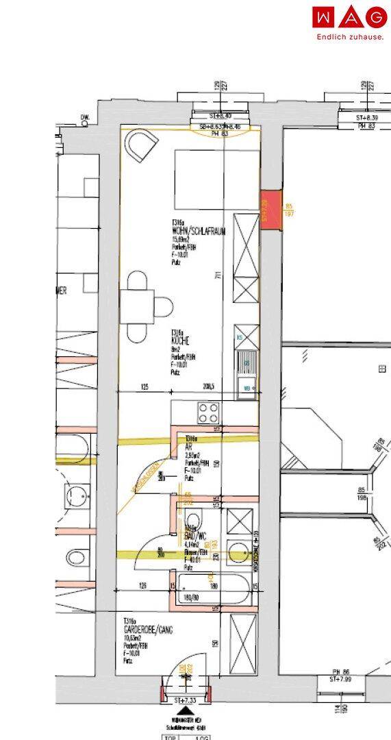 Wohnungsplan