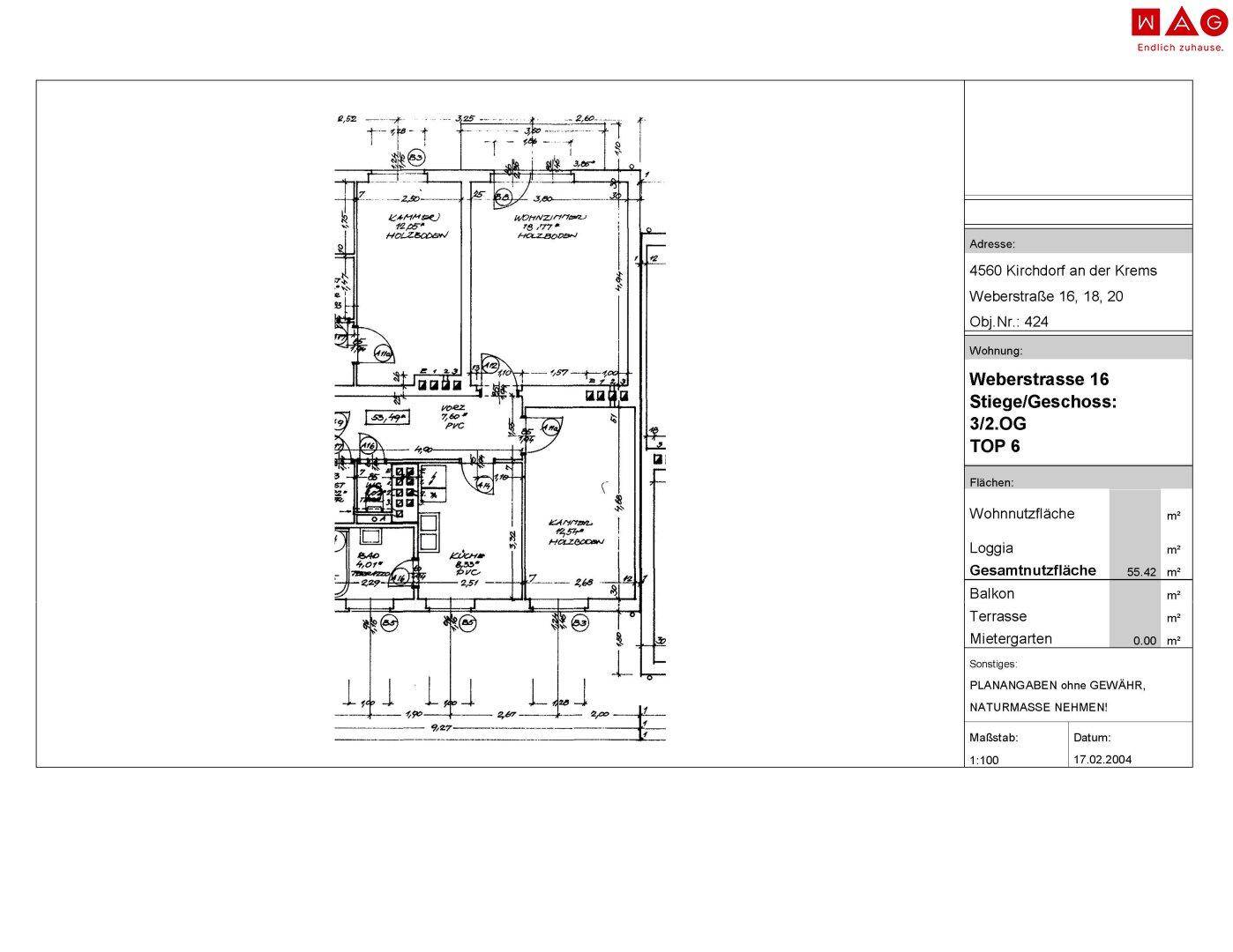 Wohnungsplan