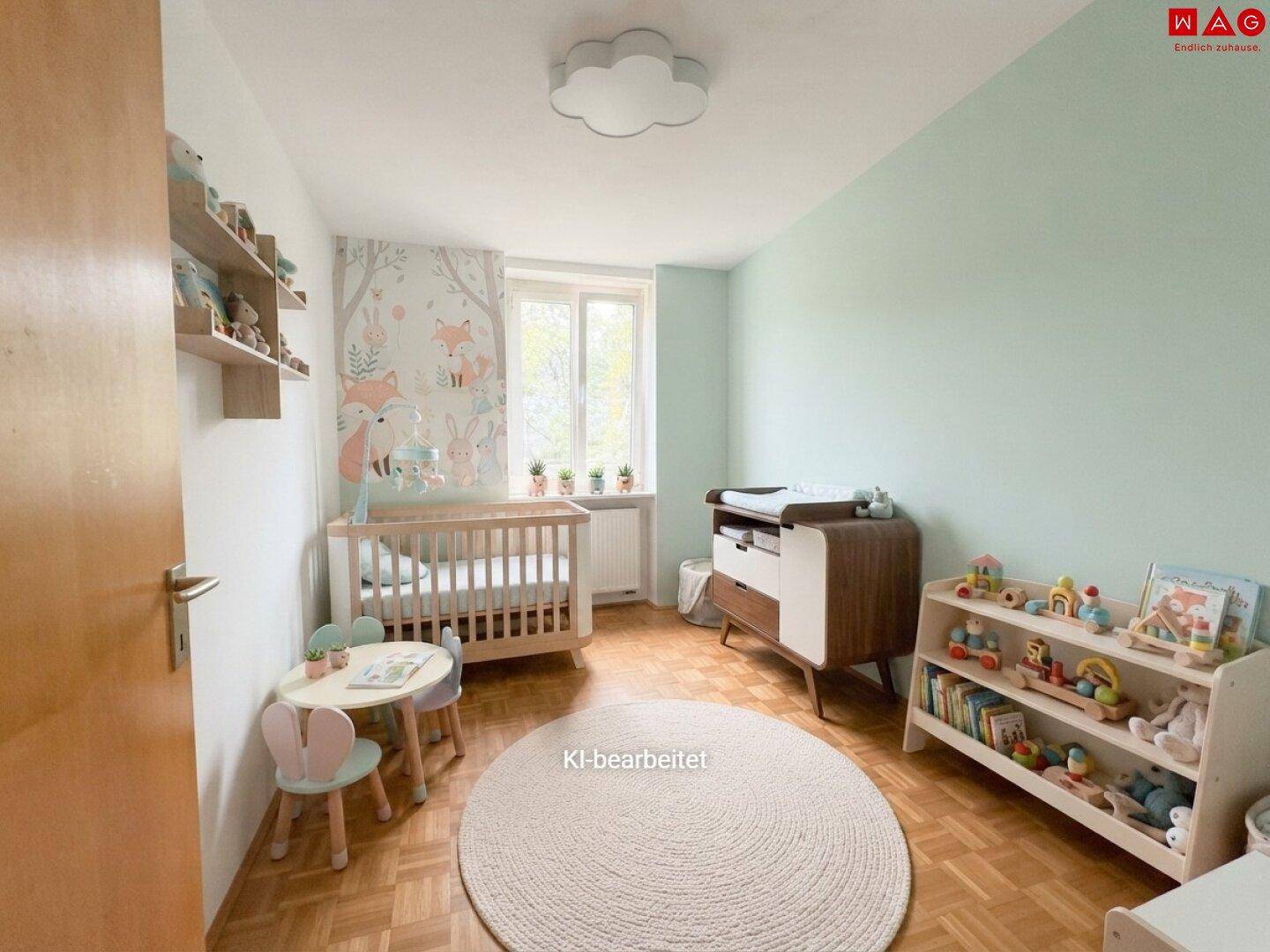 Kinderzimmer KI generiert