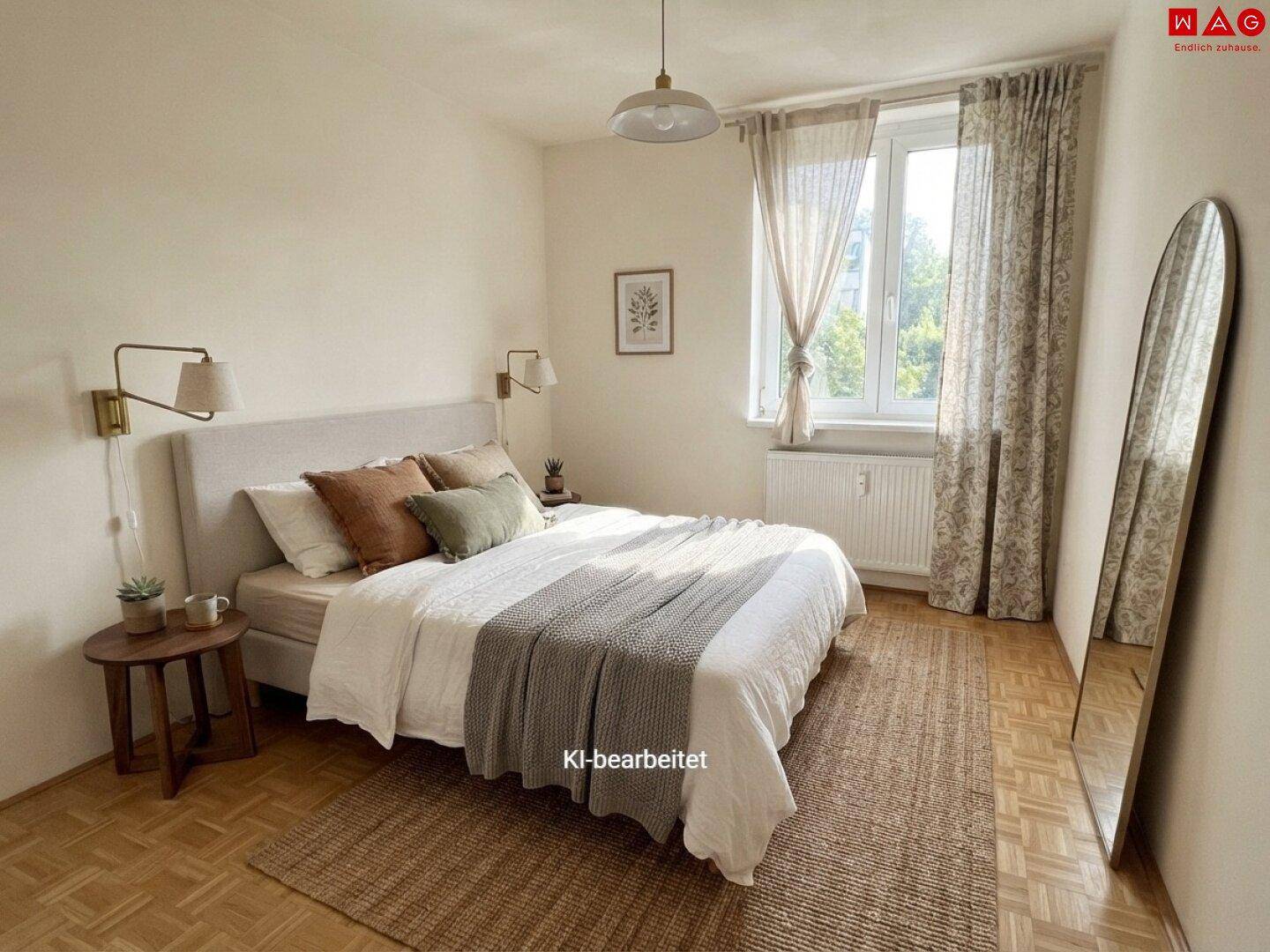 Schlafzimmer KI generiert