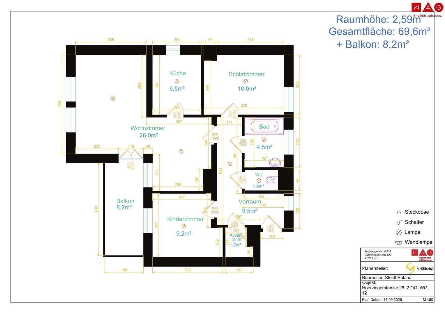 Wohnungsplan