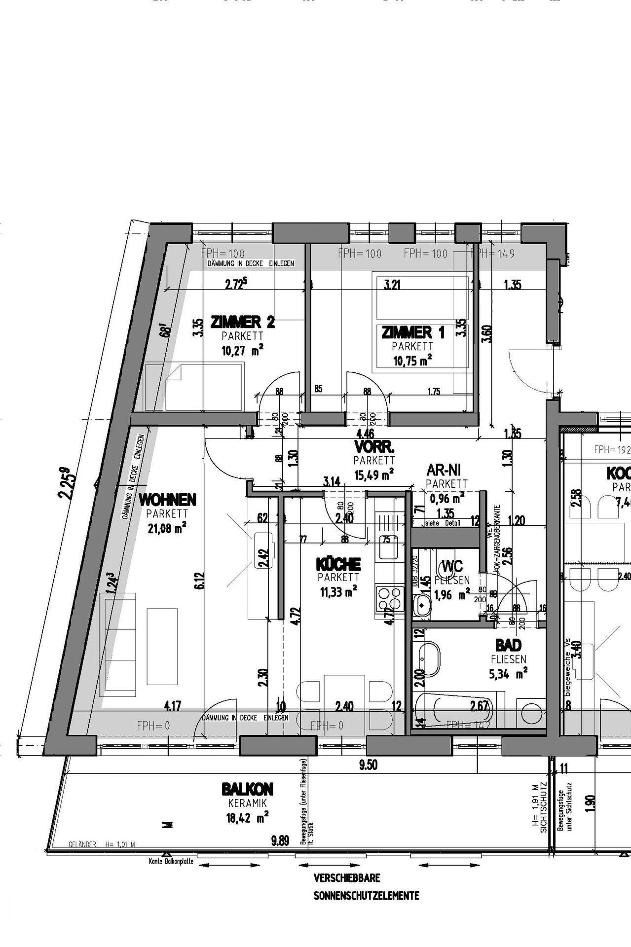Apartment in Graz, Katastralgemeinde St. Peter, Sankt Peter - Ansicht 2