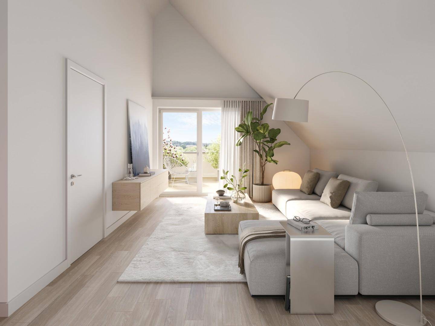 PROVISIONSFREI - Moderne 4-Zimmer-Wohnung mit großem Balkon - Eigentum - 4 Zimmer - Widok 2
