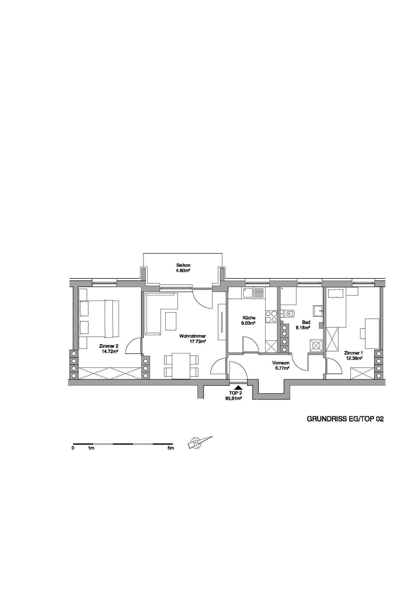 Strass in Steiermark - geförderte Miete - 3 Zimmer – pohled 3