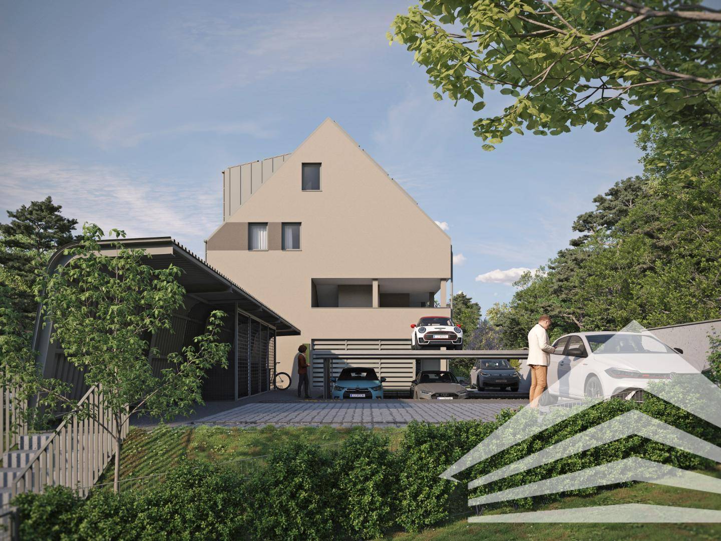 Rendering Aussenansicht