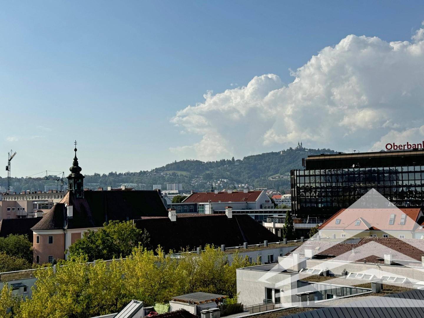 Blick auf den Pöstlingberg