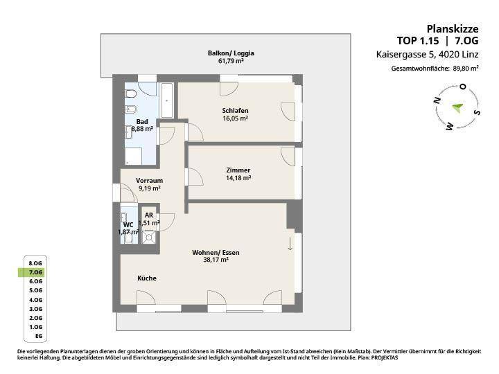 Grundrissplan