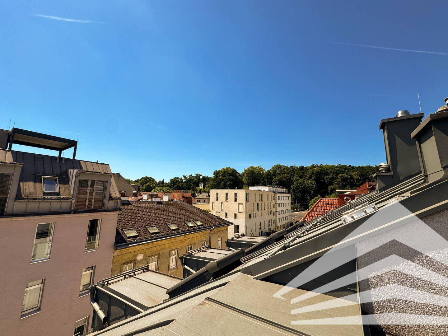 Ausblick von der Terrasse