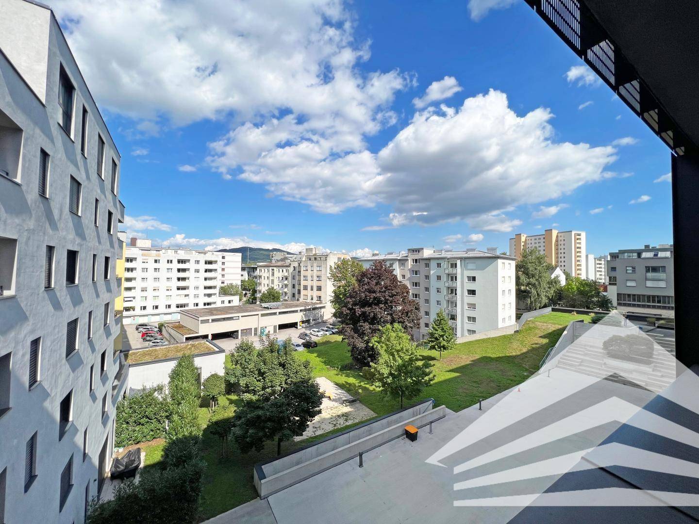 Ausblick Loggia
