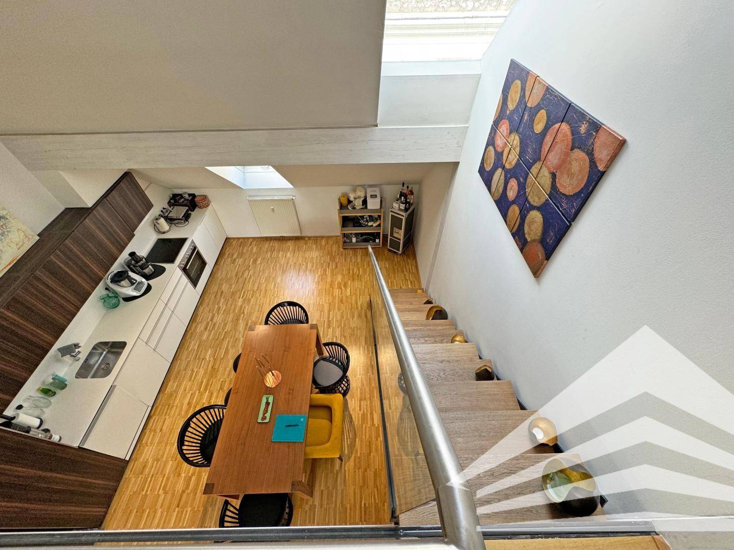Blick von der Galerie