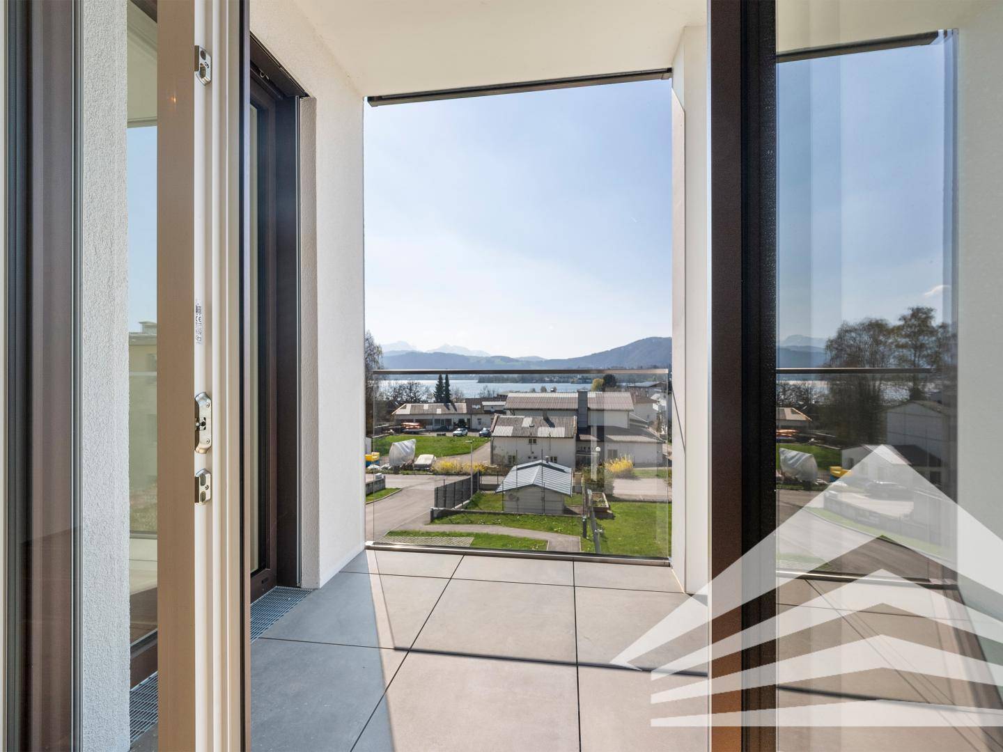 Balkon Schlafzimmer mit Seeblick