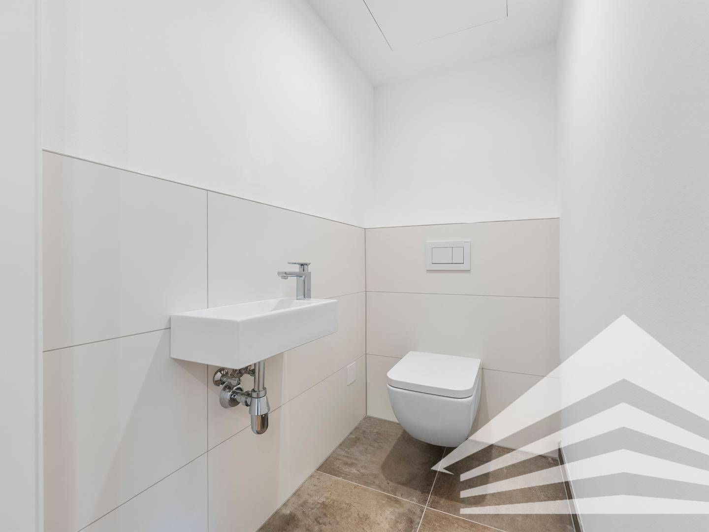 WC mit Handwaschbecken