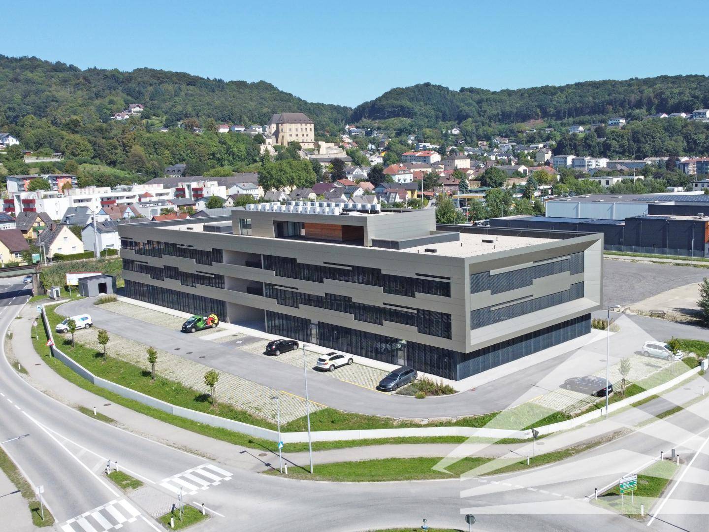 Luftaufnahme Steyregg Business Center