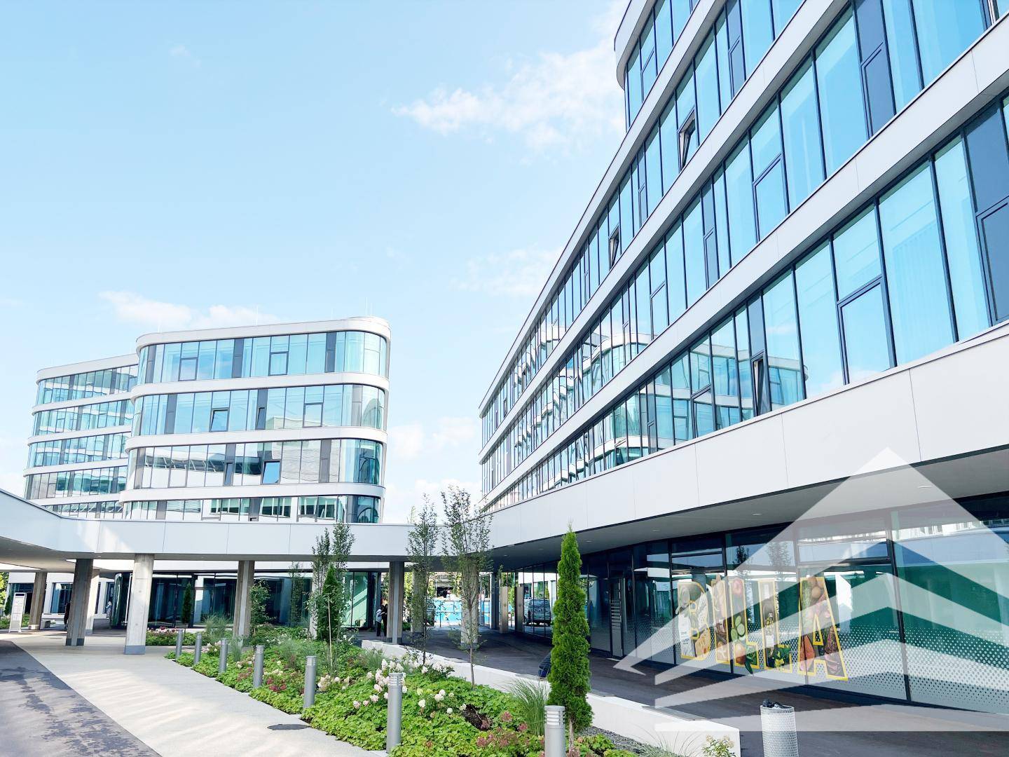 Ansicht Techbase Gebäude
