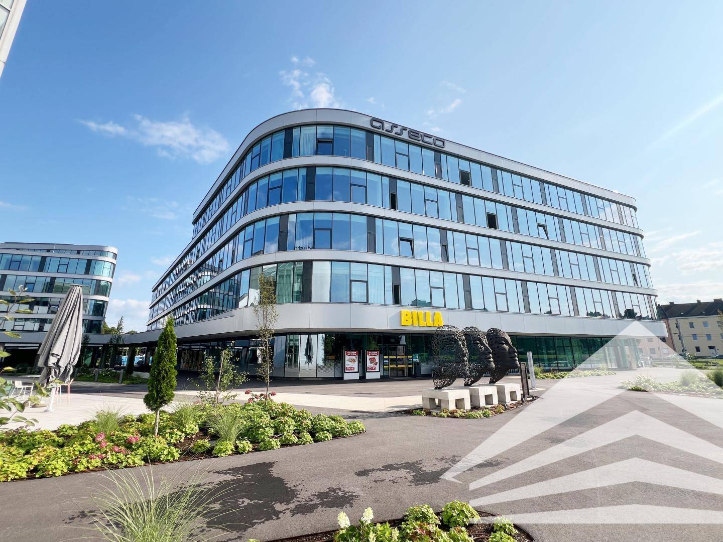 Ansicht Techbase Gebäude