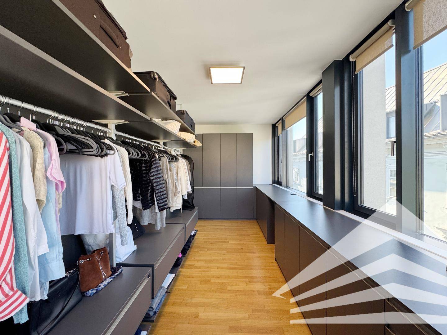 Begehbarer Kleiderschrank