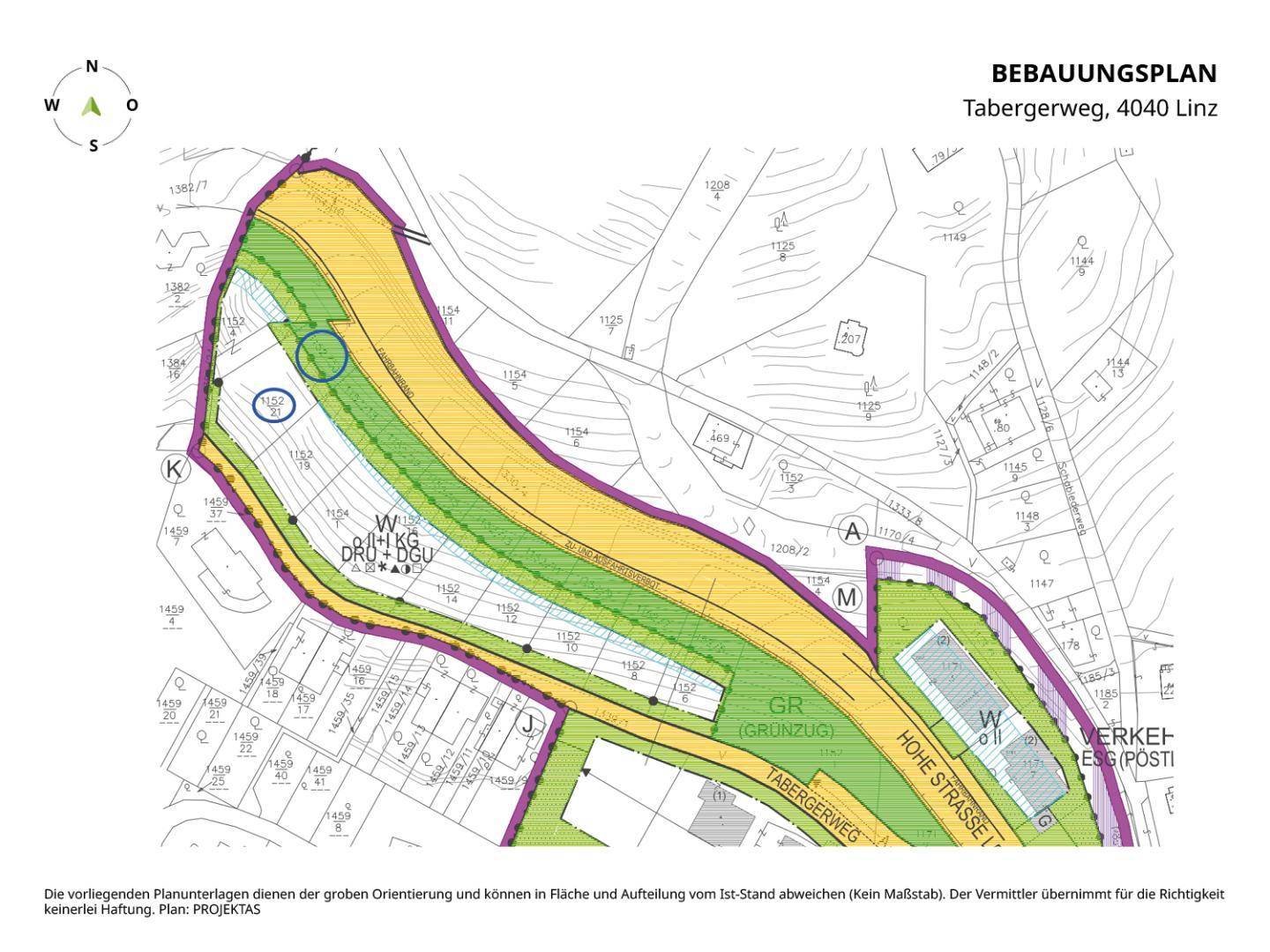 Bebauungsplan Tabergerweg
