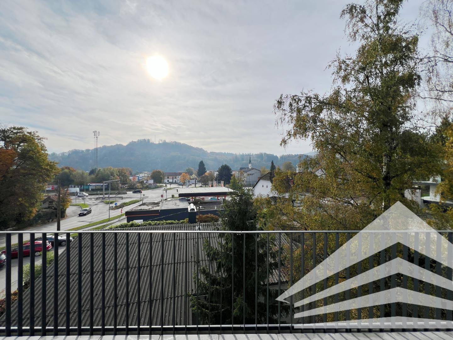 südseitiger Balkon