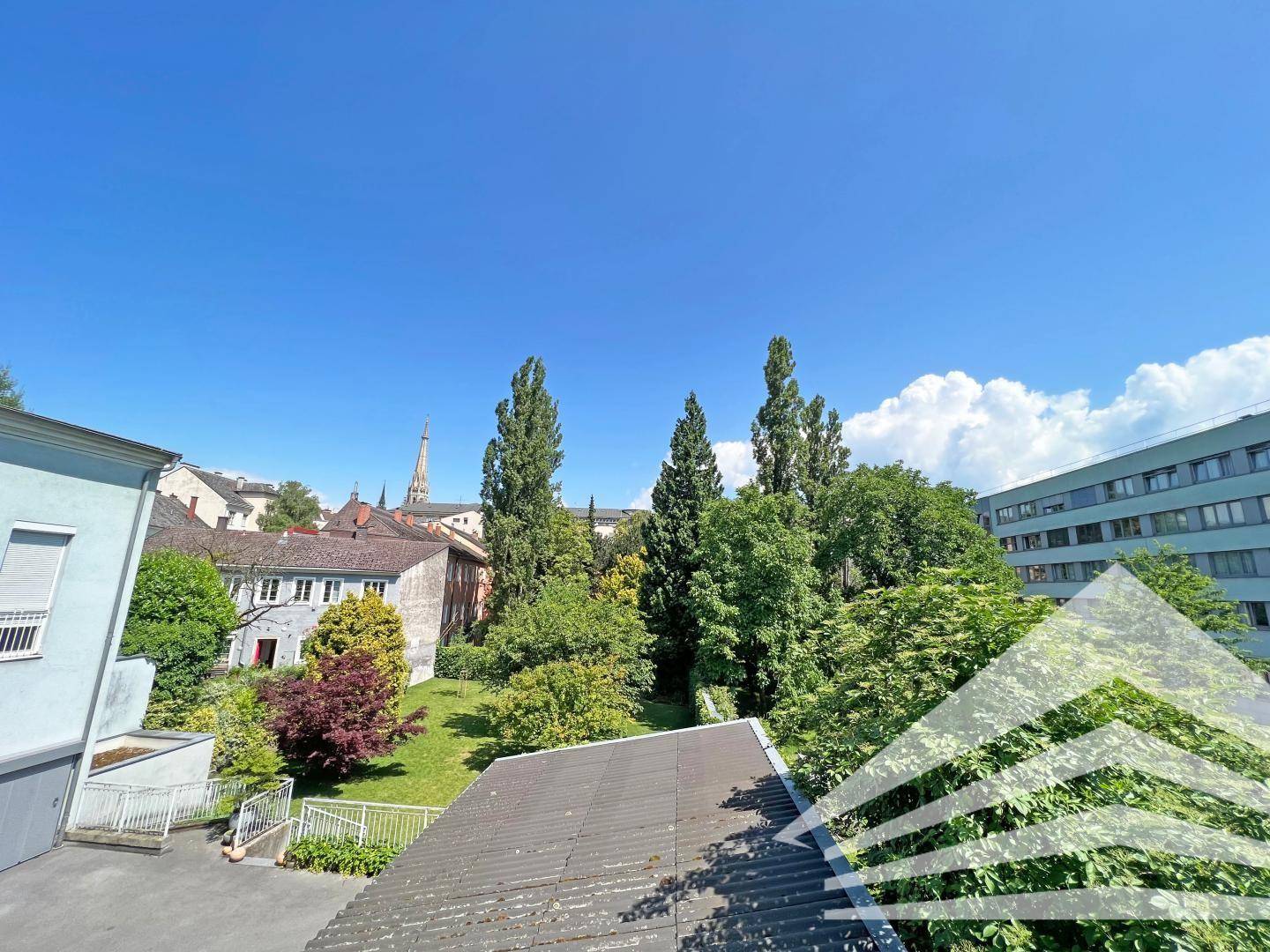 Ausblick vom Schlafzimmer