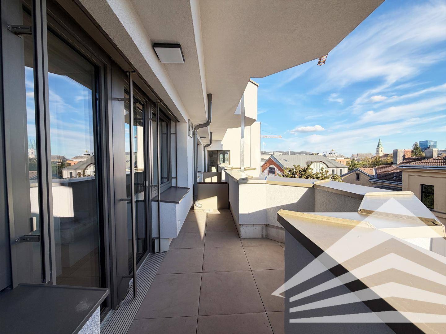 südseitiger Balkon