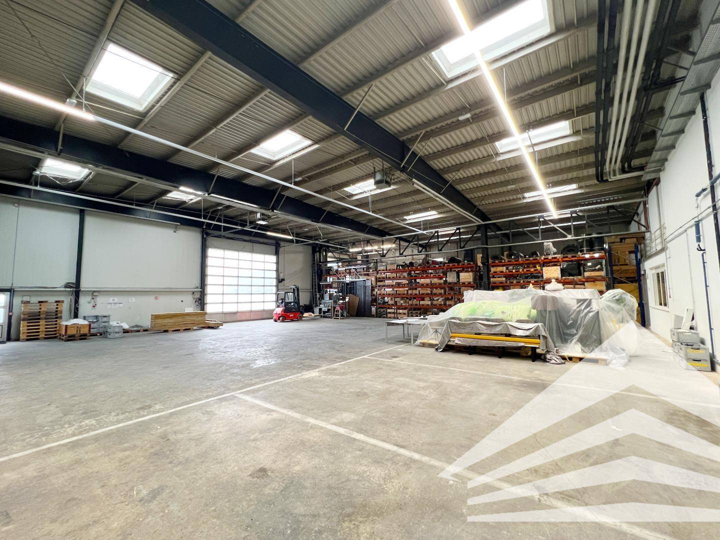 Ansicht Warmlagerhalle