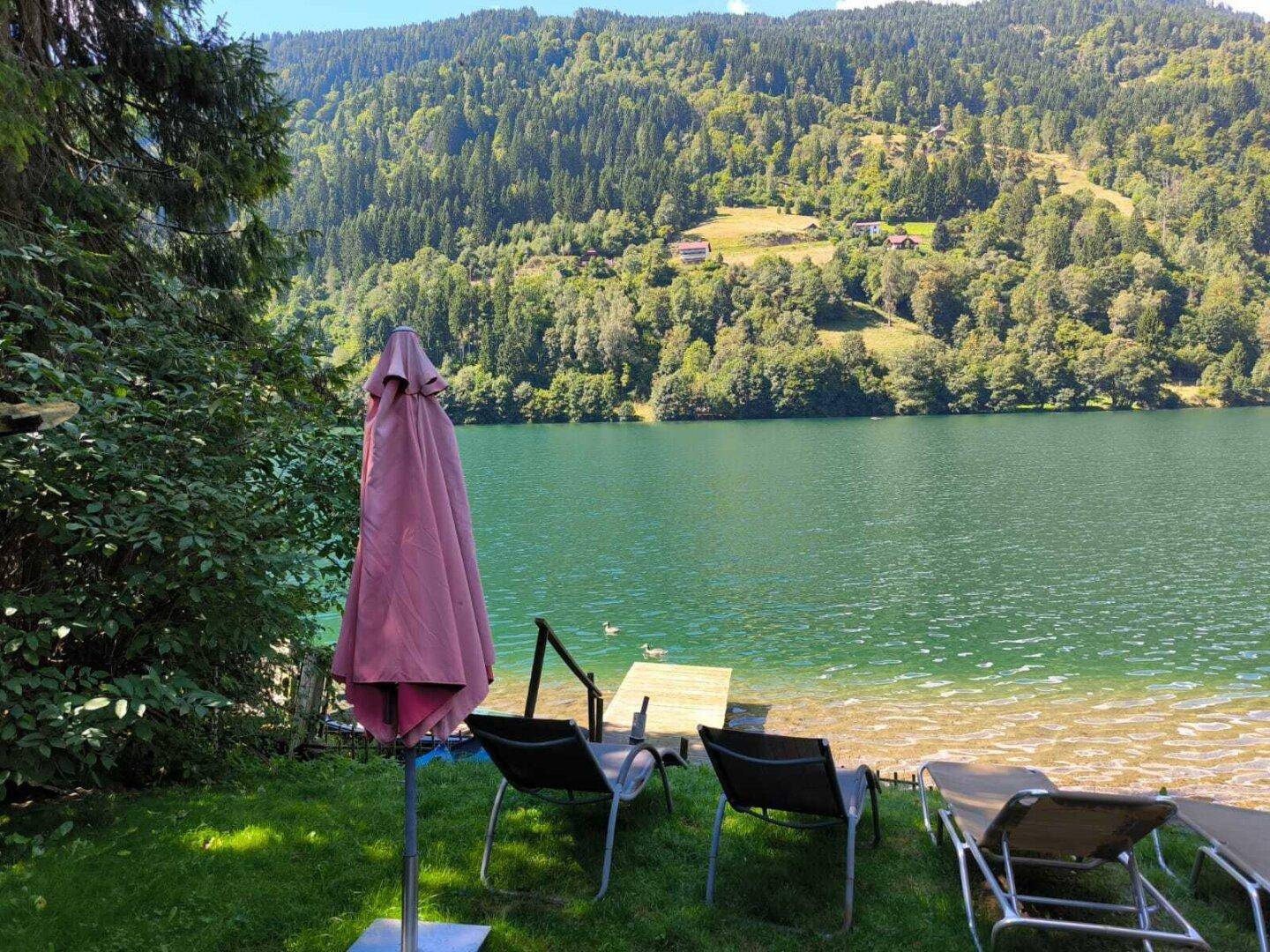 privater Badestrand