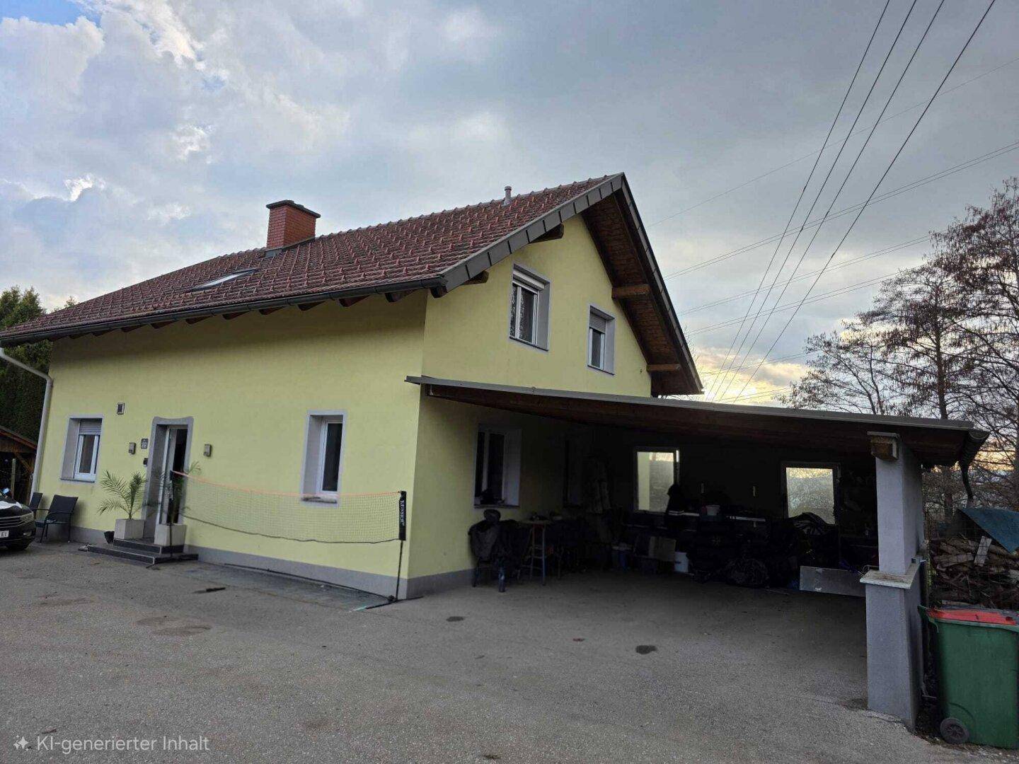 NEUER PREIS Großzügiges Haus in Maria Rojach mit Terrasse, Balkon, Kamin &amp; Solar! - Ansicht 2