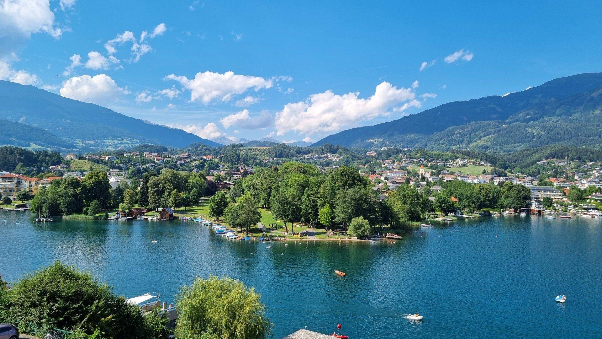 Außergewöhnliches Baugrundstück in Seeboden – unverbaubarer Seeblick, nur ca. 50 m zum Millstätter See - Ansicht 2