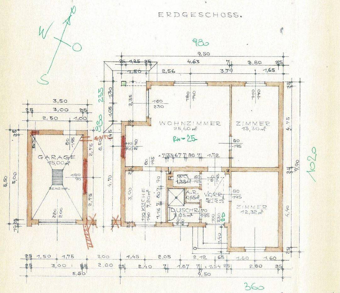 Grundriss für Expose