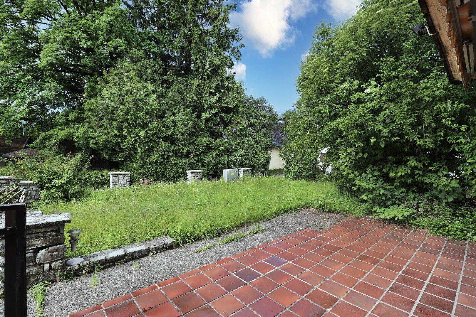 Ausgang Wohnzimmer Terrasse/Garten