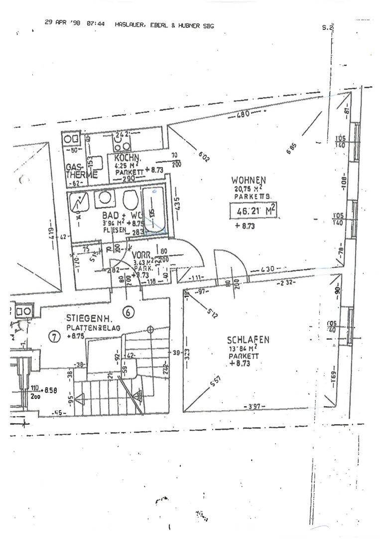 Grundrissplan/ 3. Obergeschoss
