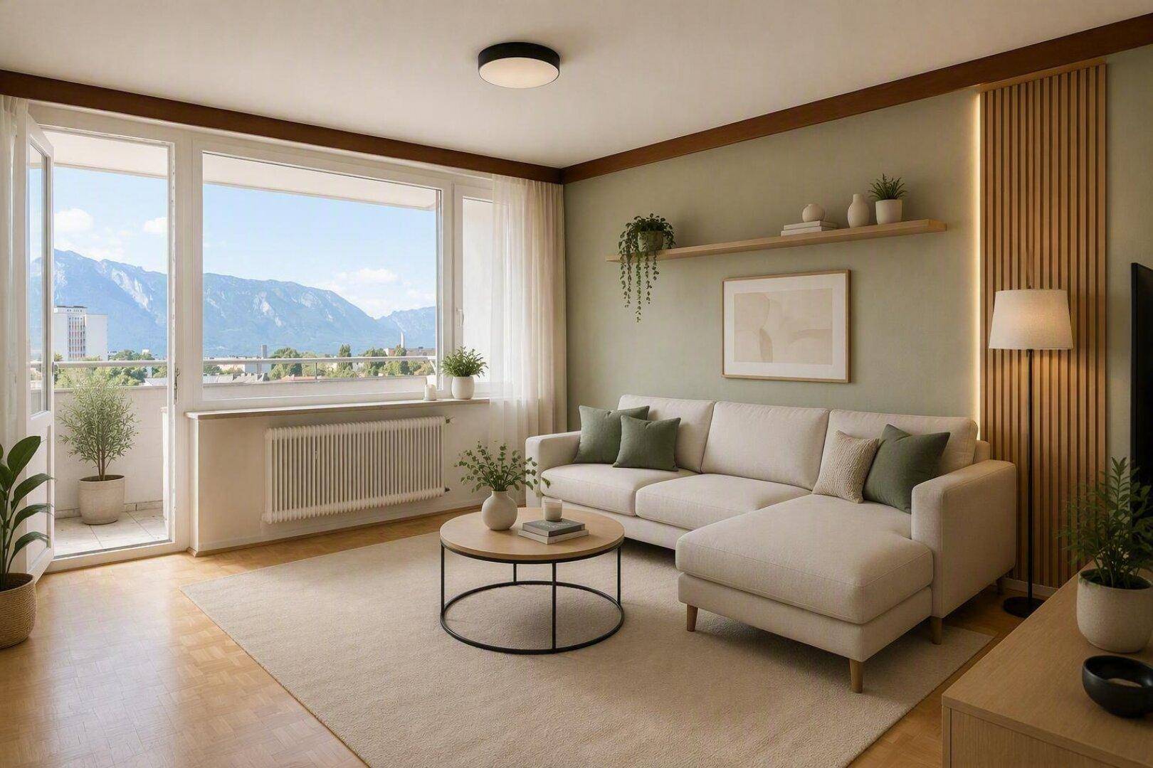 Visualisierung Wohnzimmer