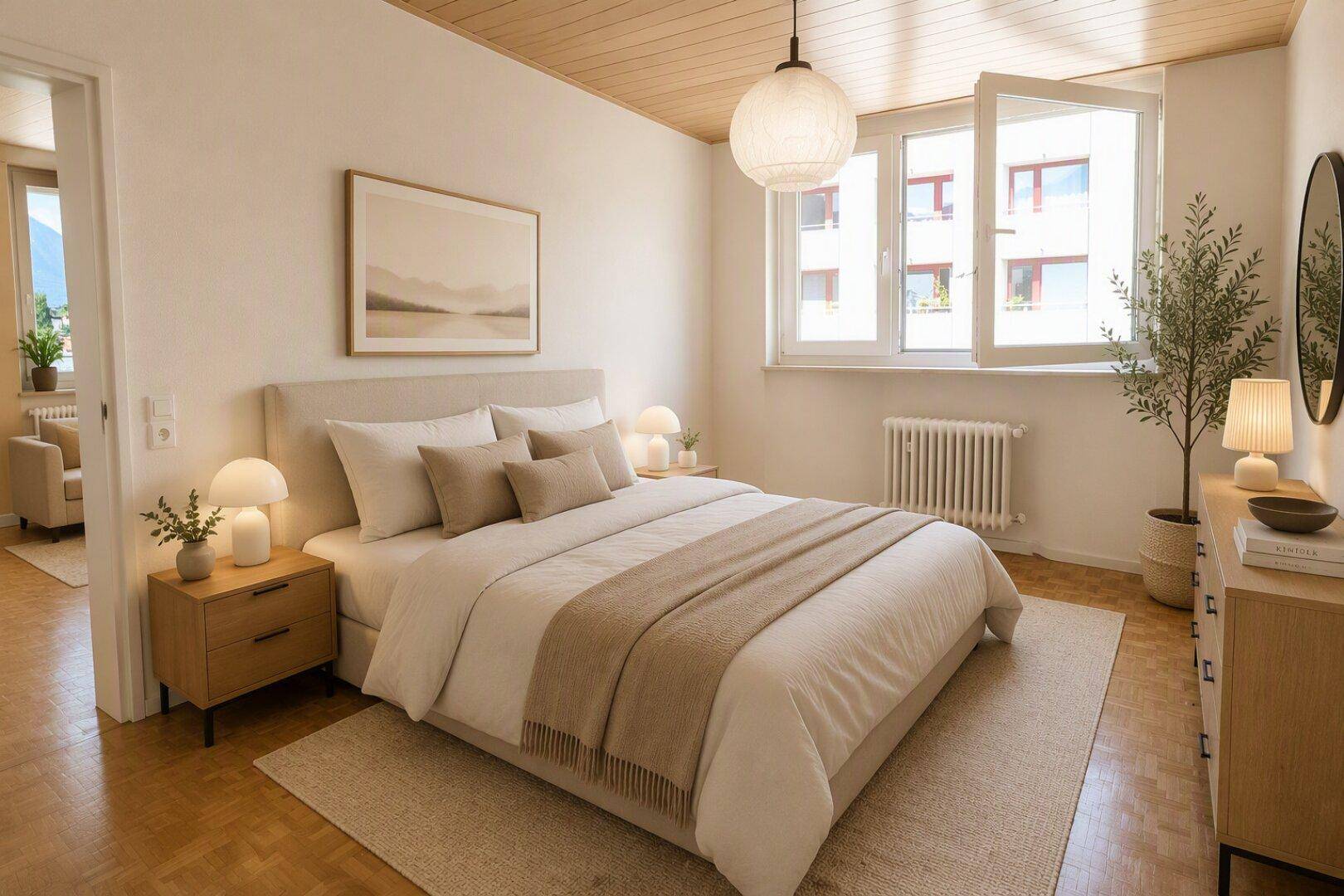 Visualisierung Schlafzimmer