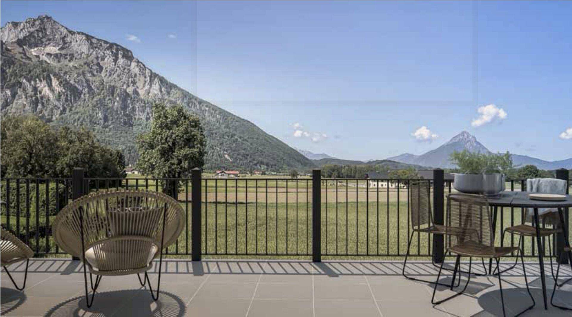 Salzburg/ANIF: Exklusive 3-Zimmer-Neubauwohnung mit großer Terrasse - Ansicht 4