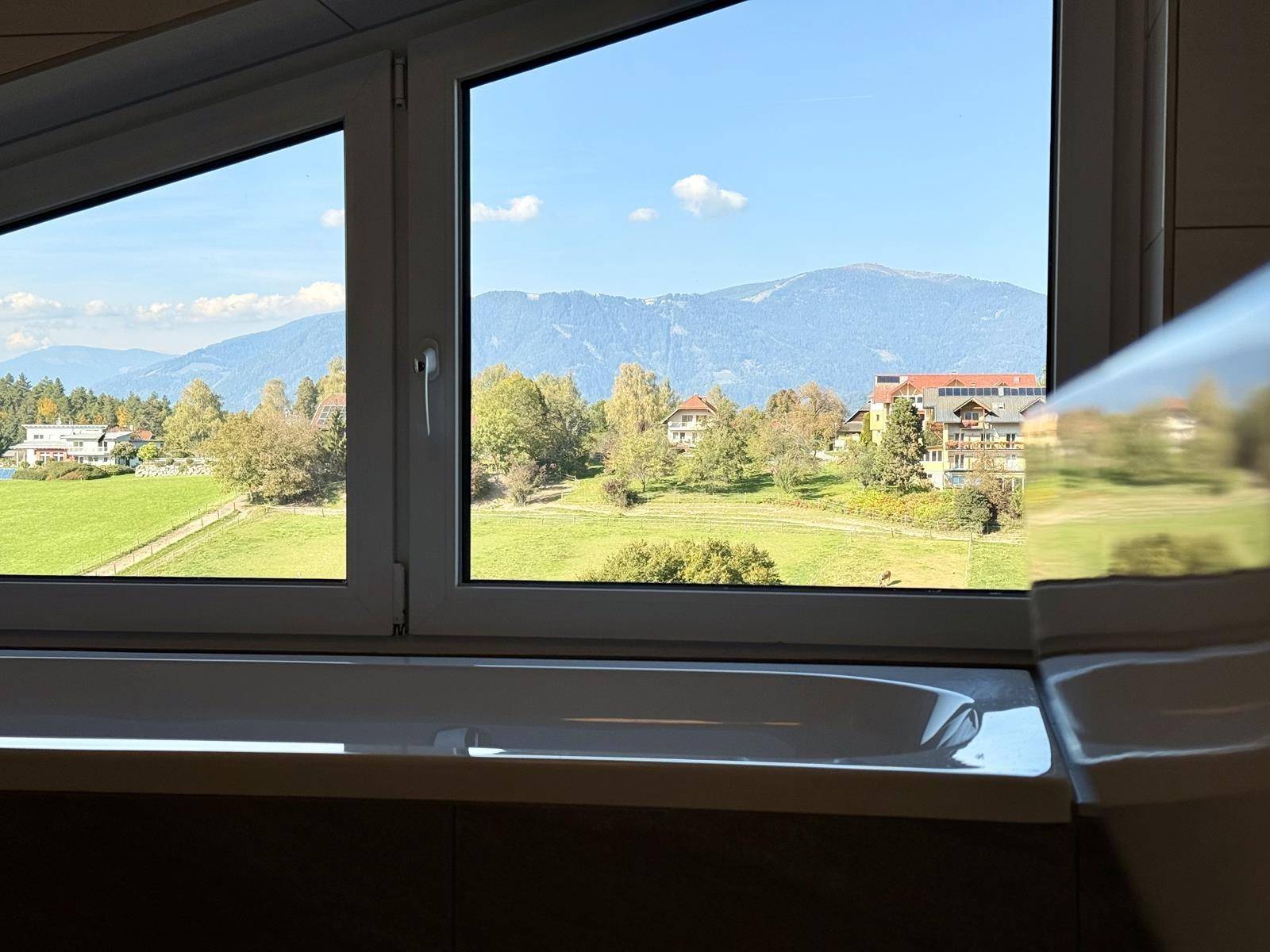 Ausblick Badezimmer