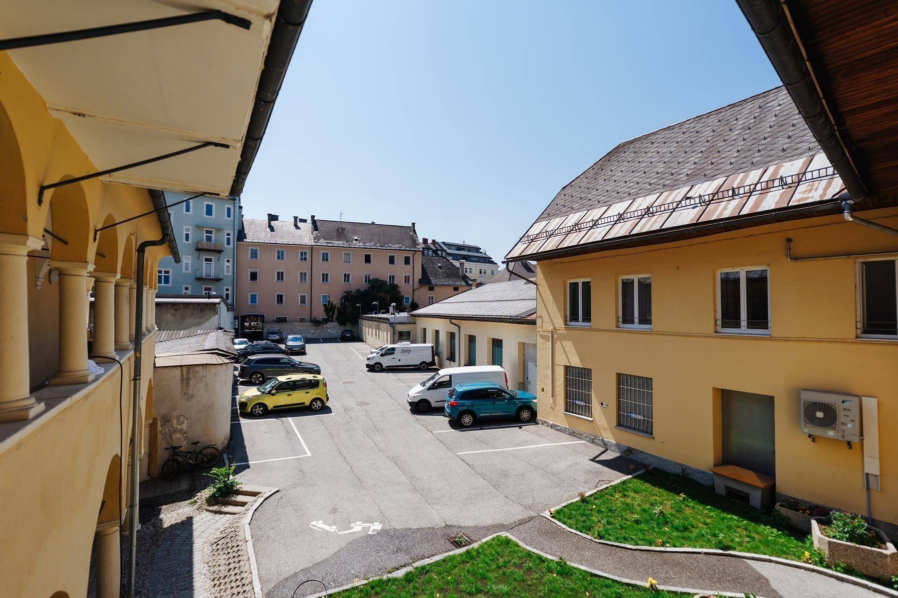 Blick in den Innenhof