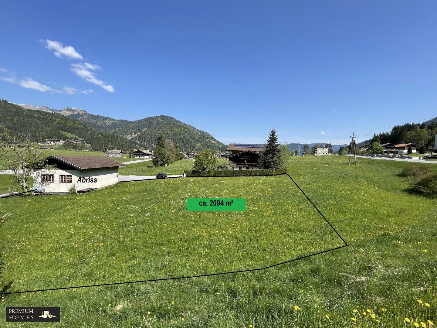 ACHENKIRCH - ca. 2094 m² Baugrundstück mit Blick in die Landschaft und Bergwelt