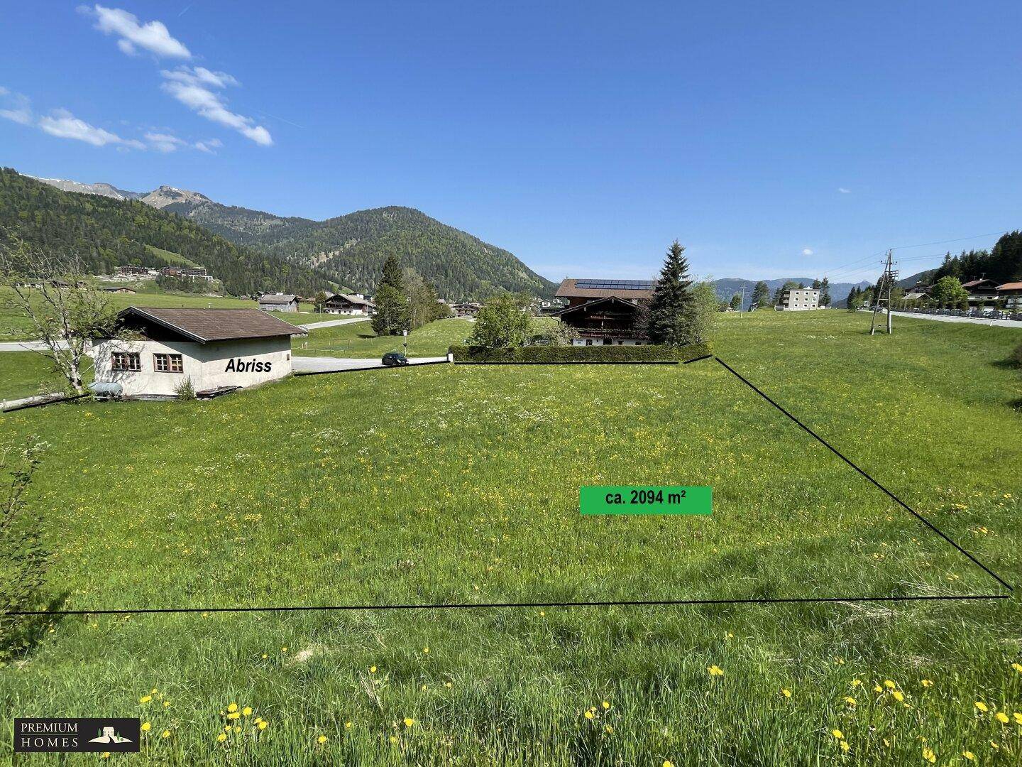 ACHENKIRCH - ca. 2094 m² Baugrundstück mit Blick in die Landschaft und Bergwelt