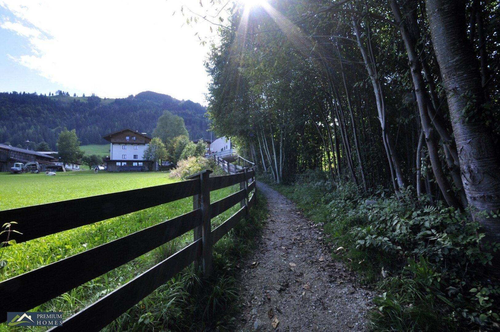 Wildschönau/NIEDERAU - 567 m² Grundstück - kurzer Wanderweg zum Lebensmittelgeschäft an der Wildschönauer Straße