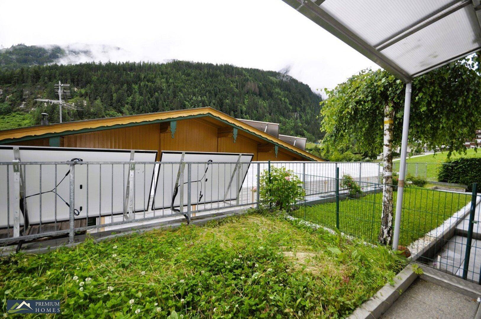 FINKENBERG - Au - idyllische Gartenwohnung - Terrasse und Gartenblick