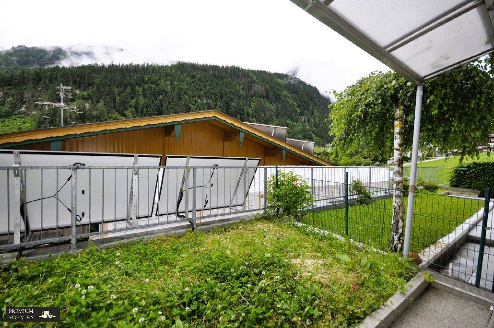 FINKENBERG - Au - idyllische Gartenwohnung - Terrasse und Gartenblick