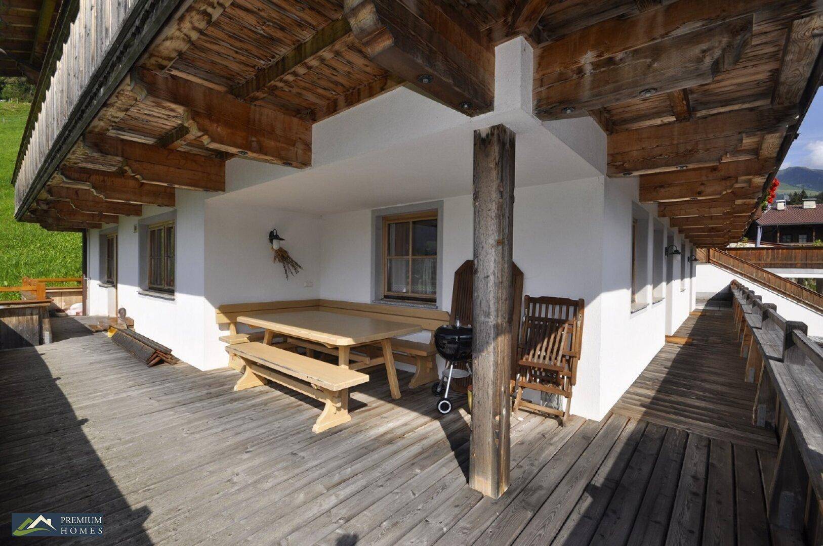 ALPBACH - Inneralpbach - Eigentumswohnung - Balkon - Sitzplatz