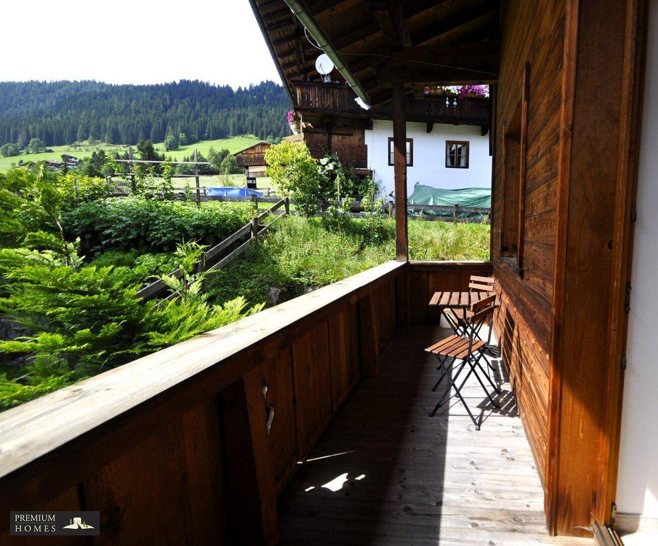 Alpbach - 2 Zimmer Wohnung im 1. OG - Balkon 2